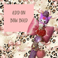 You can add a bow bead to any cup charm or pen for the extra pop of cuteness!
