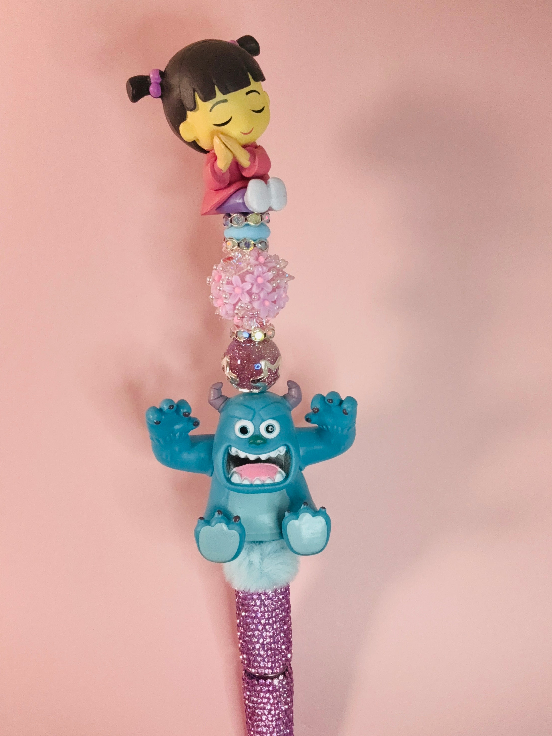 Monsters inc double character bling pen