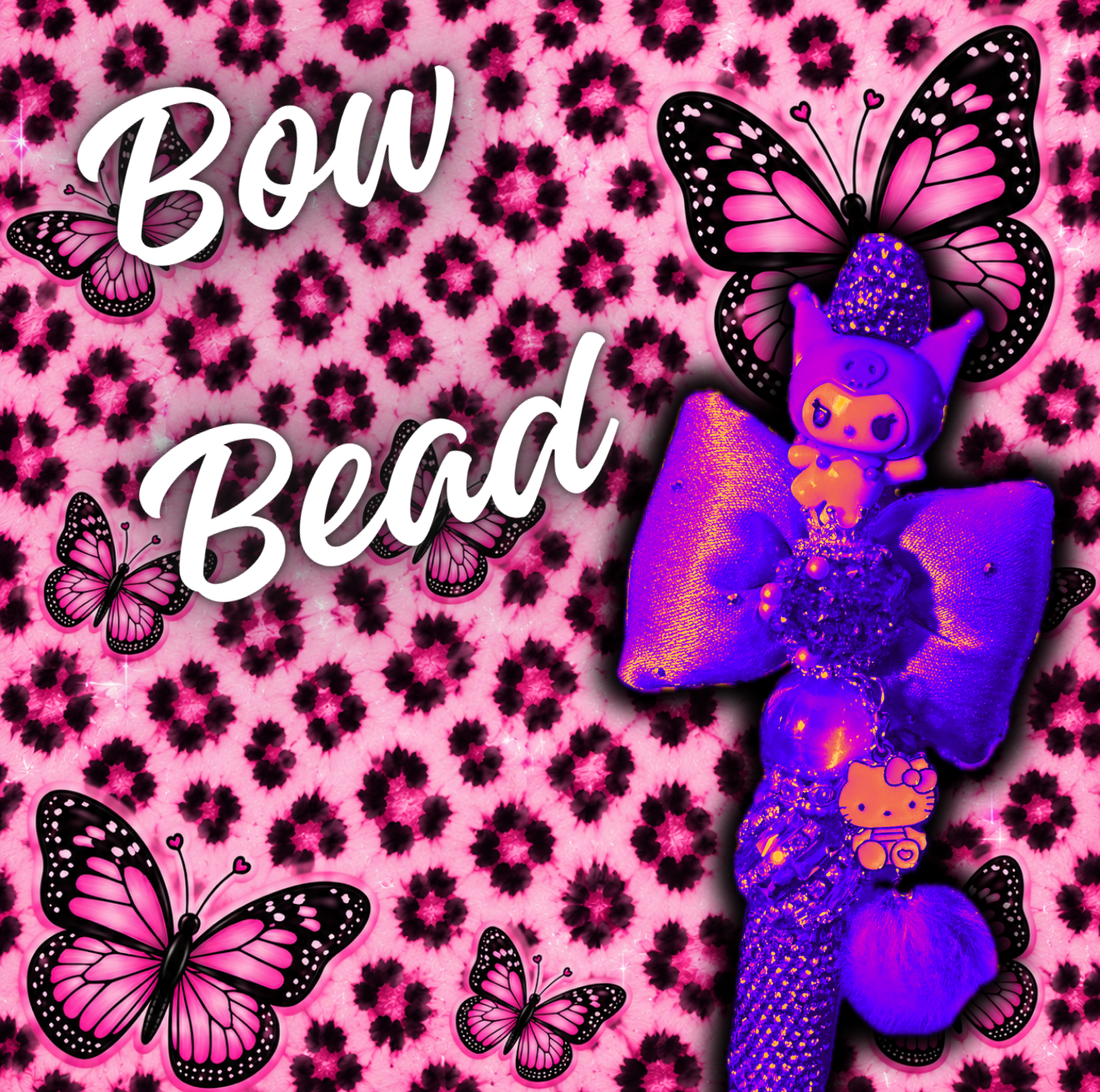 You can add a bow bead to any cup charm or pen for the extra pop of cuteness!