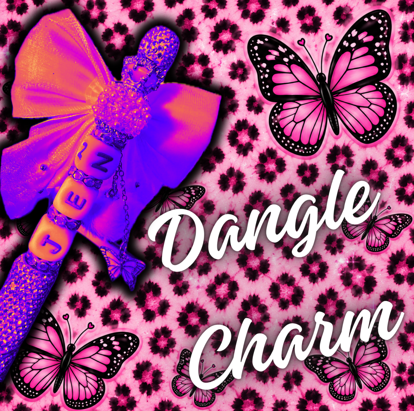You can add a dangle charm to your pen for that little extra pop!