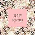 You can add a bow bead to any cup charm or pen for the extra pop of cuteness!