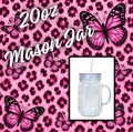 20oz Acrylic Mason Jar Snow Globe. Choose your wrap, your colors and solution on live!!