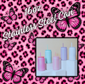 16oz Stainless Steel Cup. Choose your wrap and color on live!
