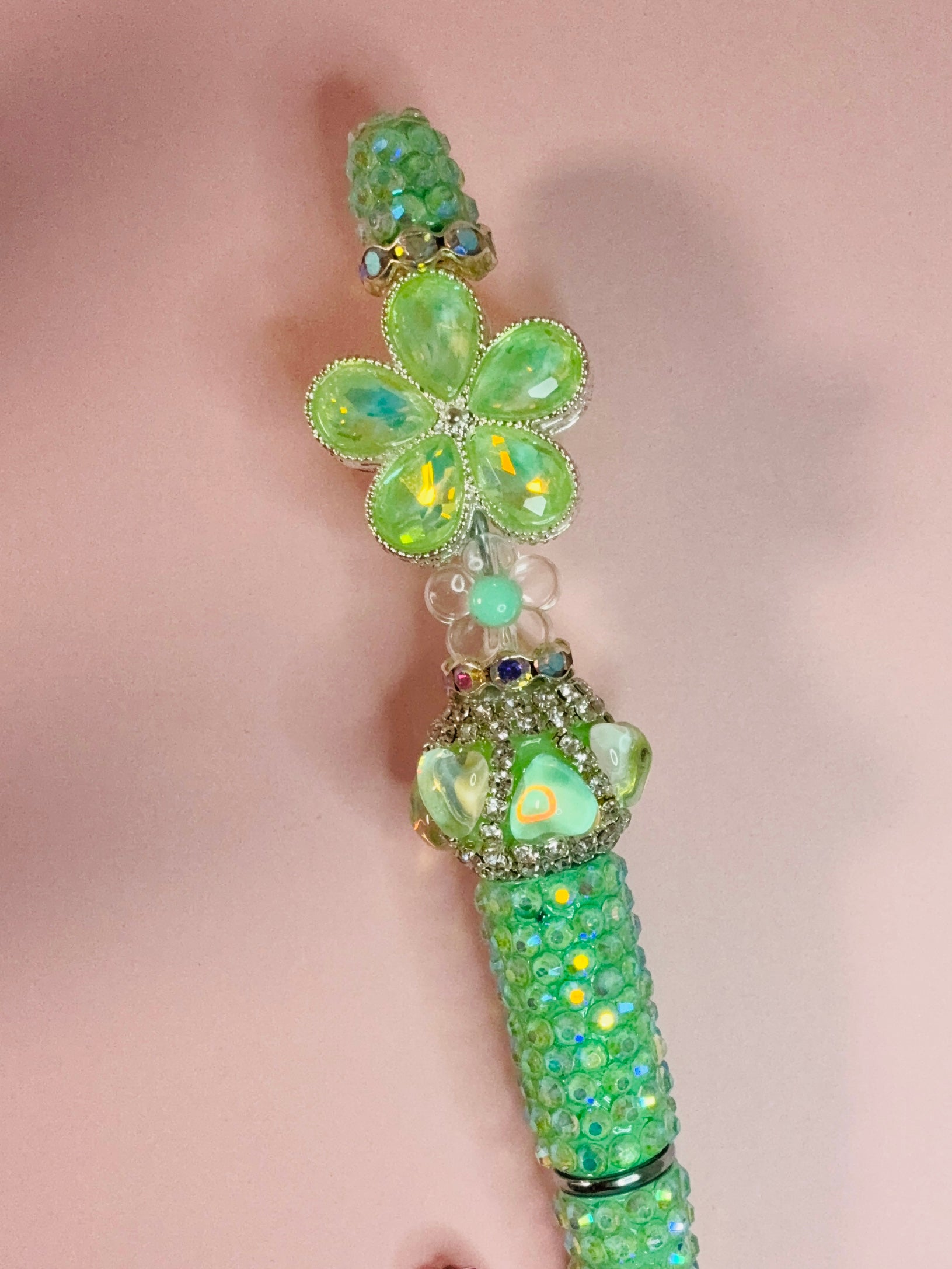 Bling flower pen